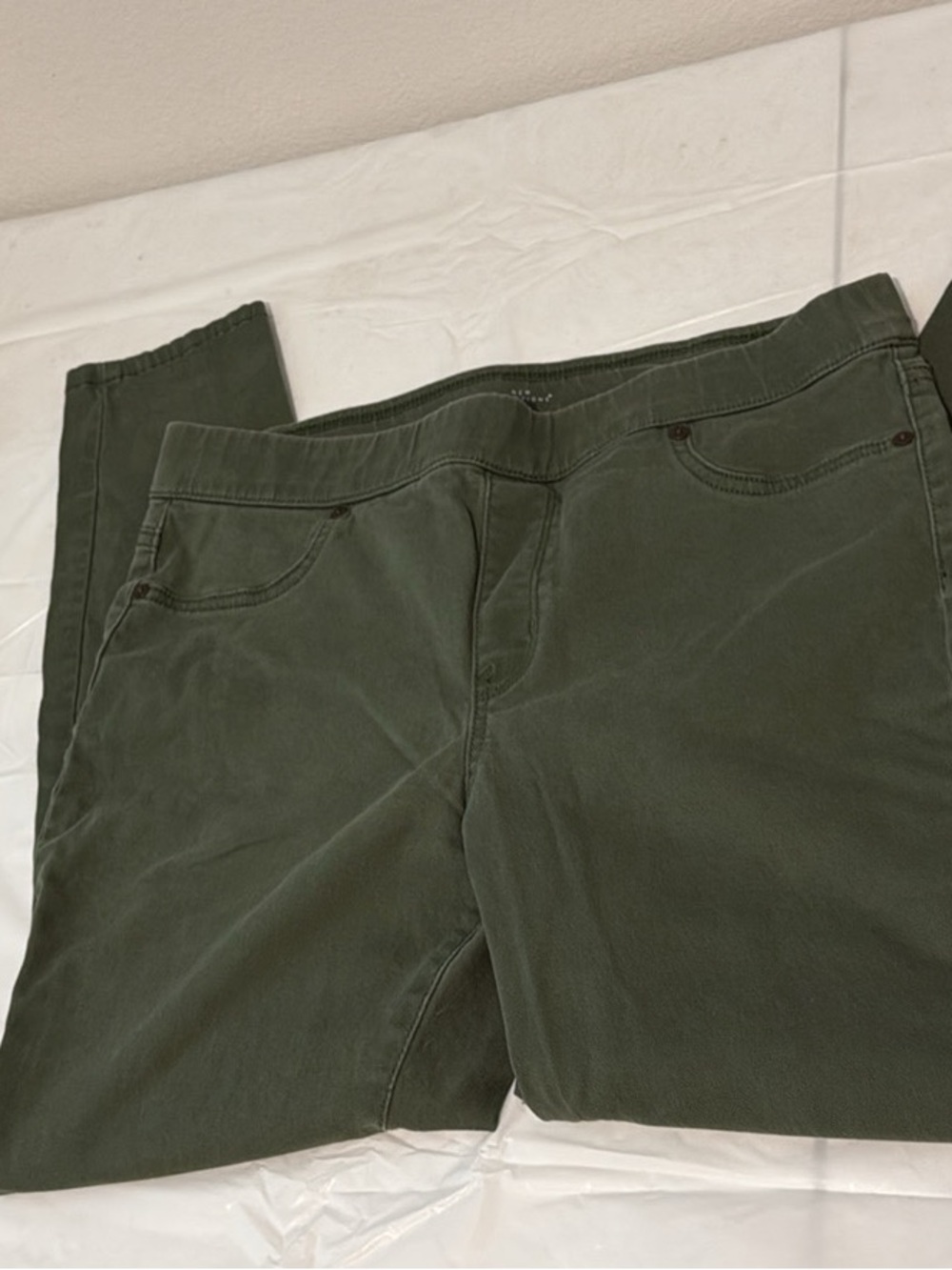 new directions Olive Pull-On Skinny Pants